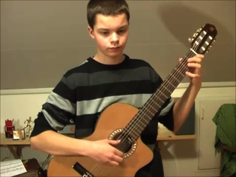 Dejlig er Jorden (klassisk guitar) - Johannes Lindstad