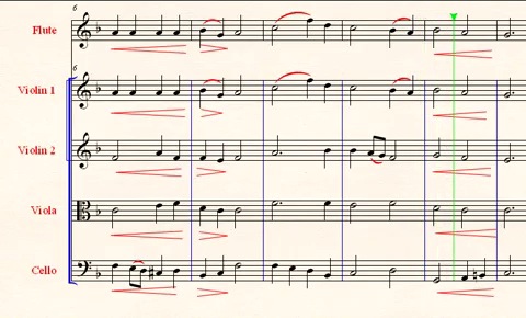 Dejlig er Jorden - Noder og Partitur - Arrangeret for fl&oslash;jte og strygere